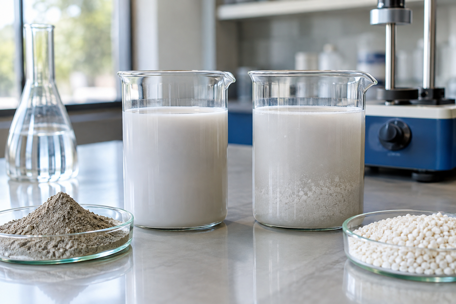 Bentonite Improves Ceramic Frit Suspension and Stability