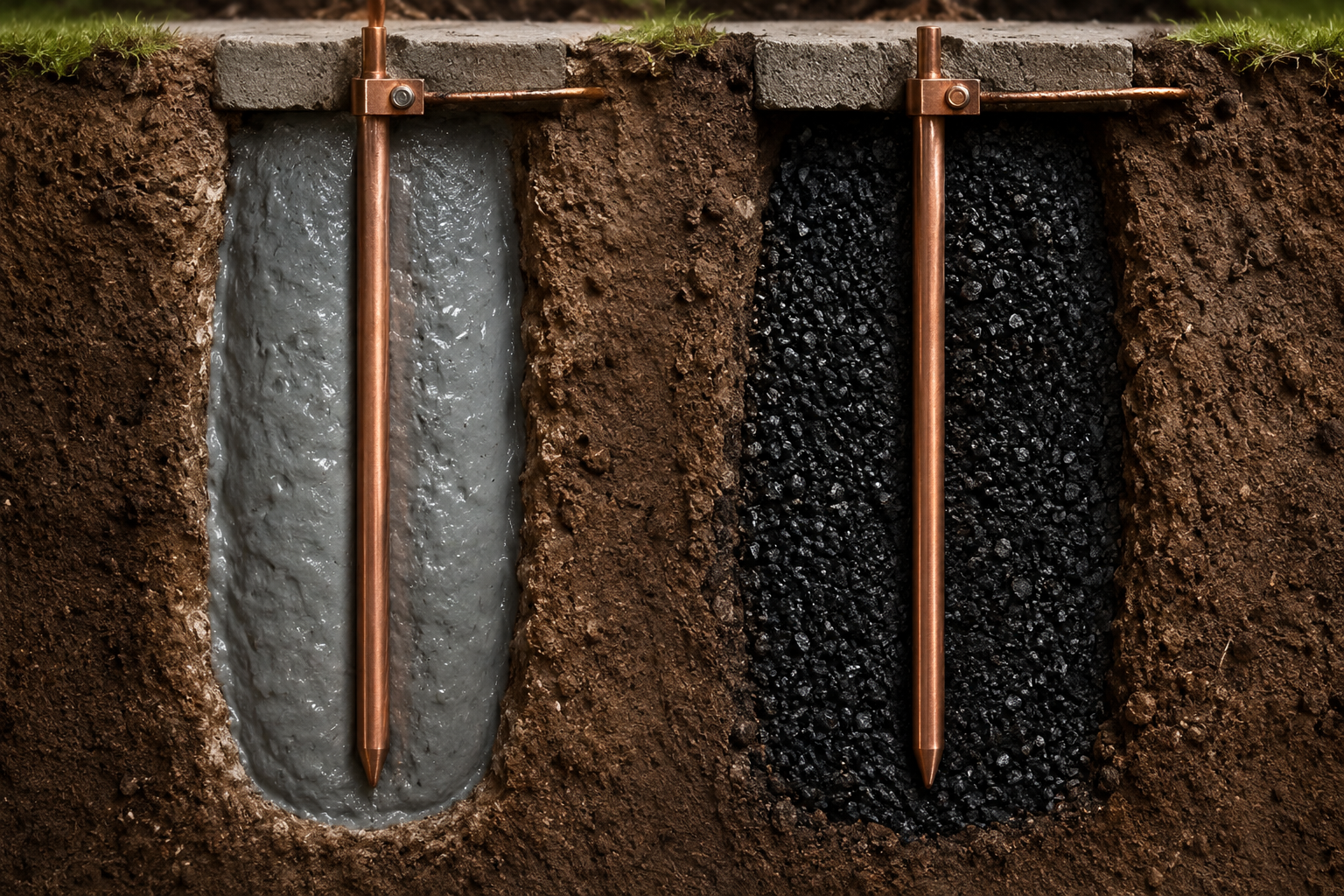 Bentonite Clay vs Carbon Backfill: Grounding Resistance Guide