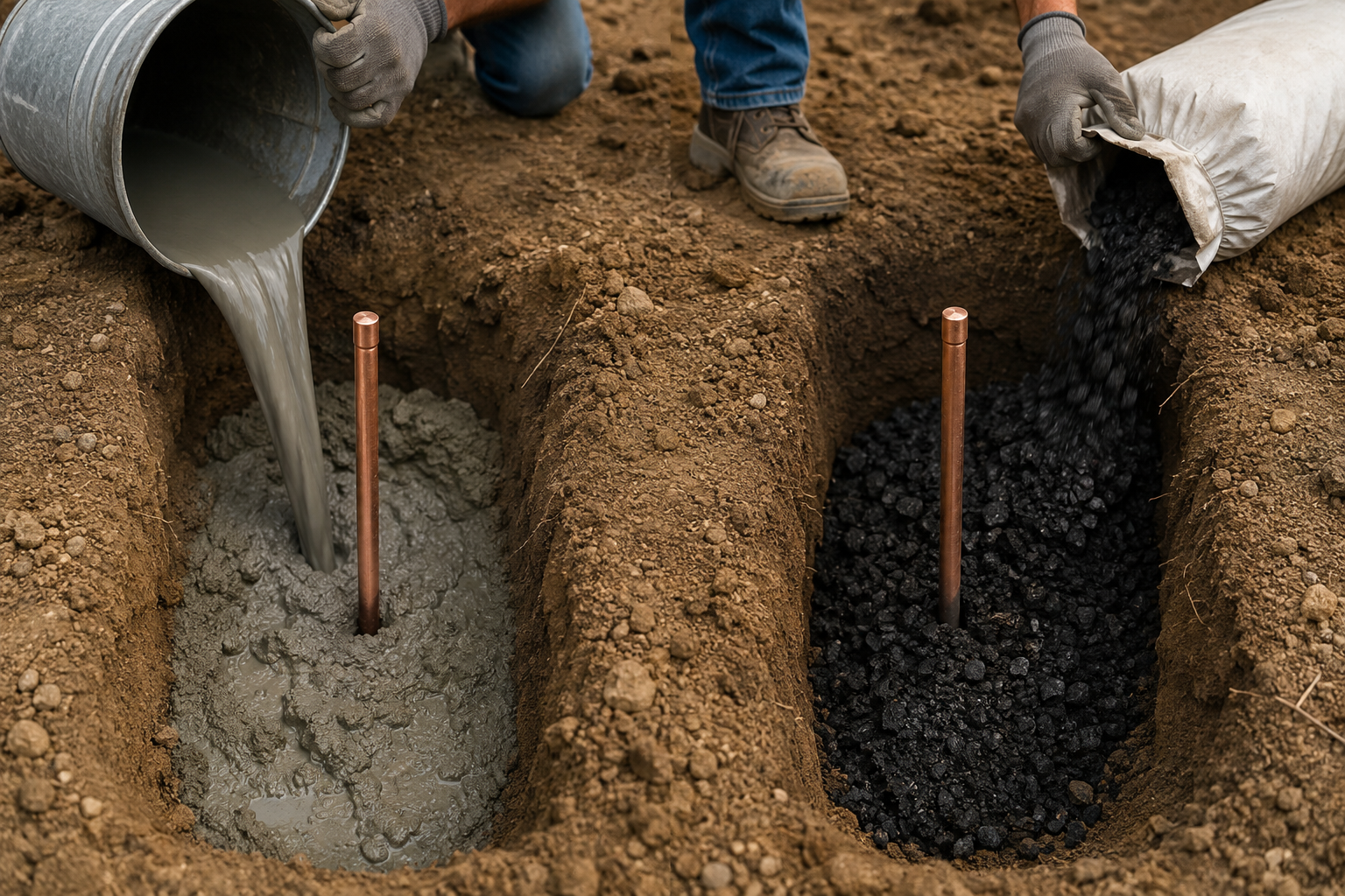 Bentonite Clay vs Carbon Backfill: Grounding Resistance Guide
