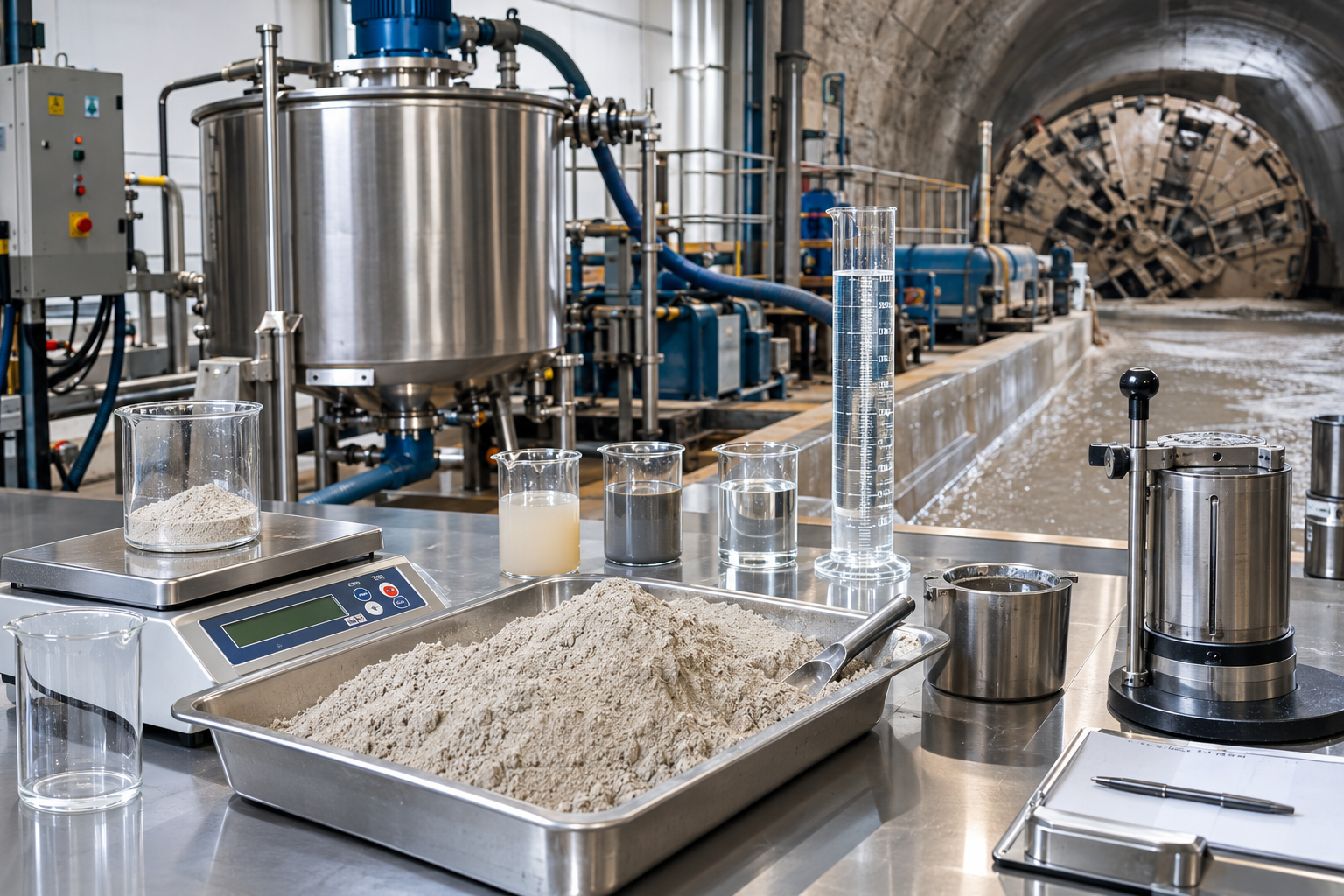 Bentonite Dosage for Tunneling Slurry: How to Calculate