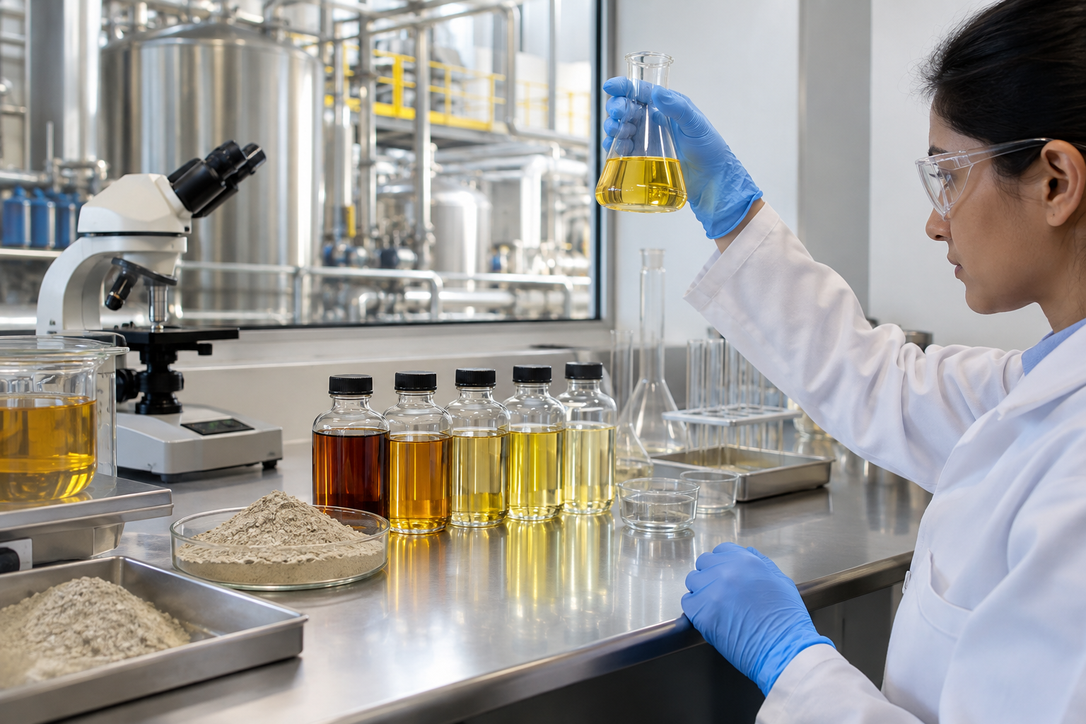 Bentonite for Edible Oil Bleaching: Process Guide