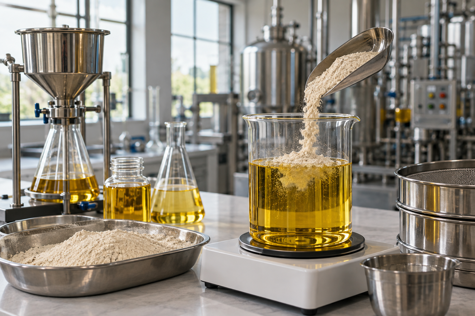 Bentonite for Edible Oil Bleaching: Process Guide