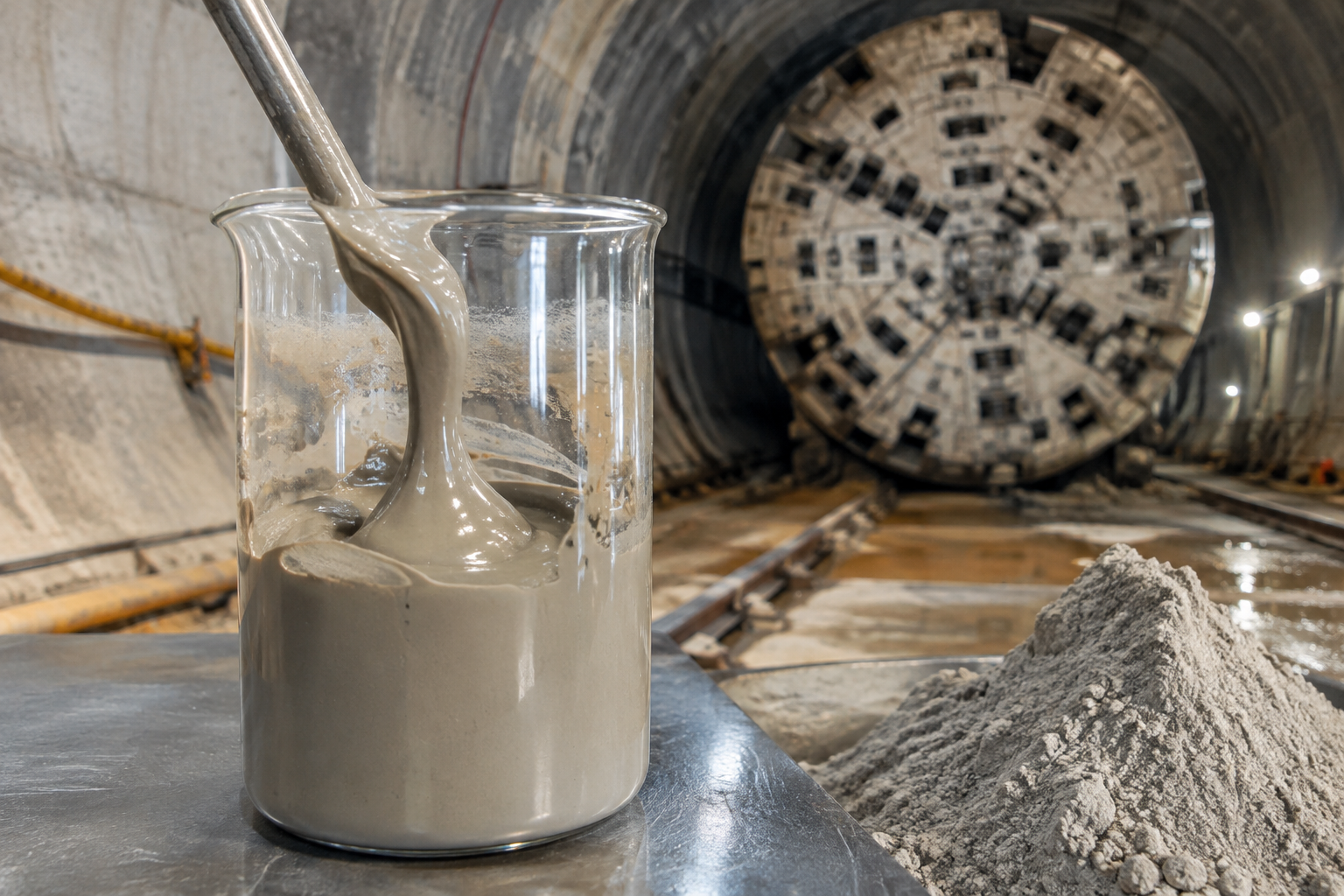Bentonite for Tunnel Boring Slurry: TBM Guide