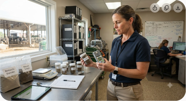 Bentonite for Manure Odor Control: Does It Work?