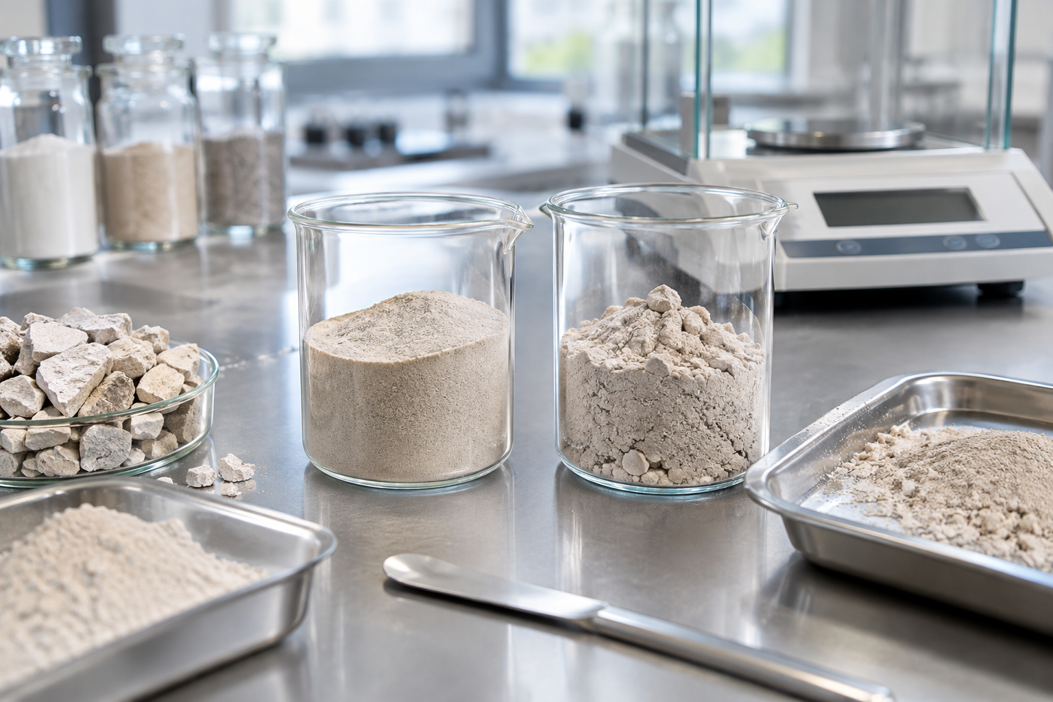 Bentonite for Moisture Control in Powdered Products