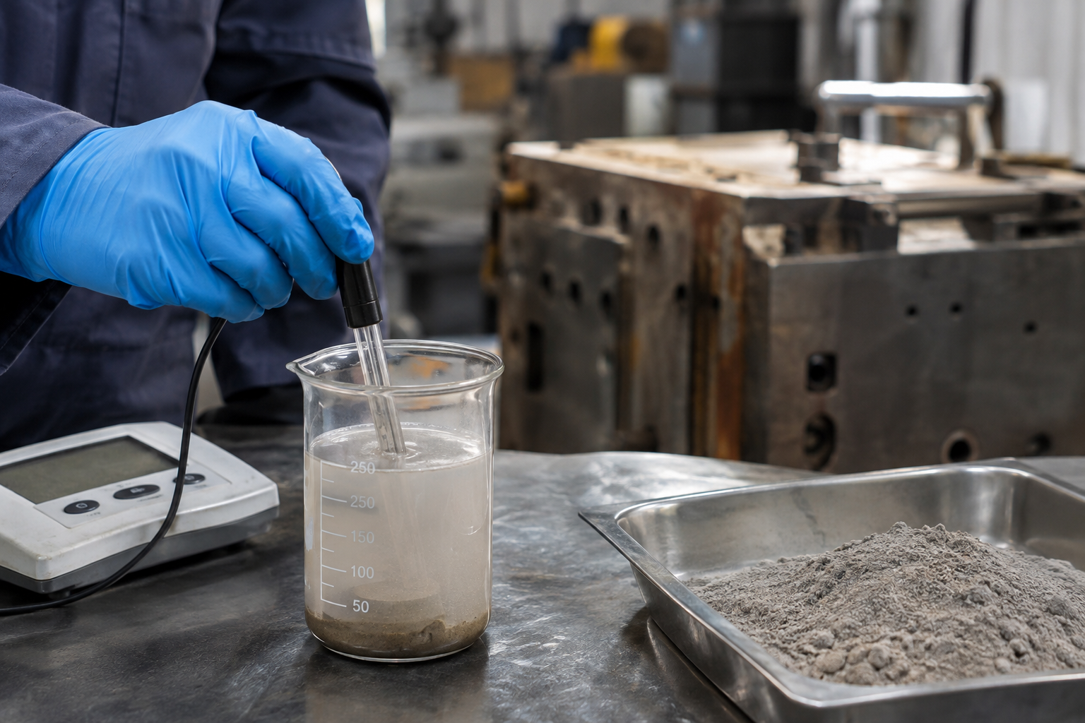 Bentonite for Mold Release in Industrial Casting