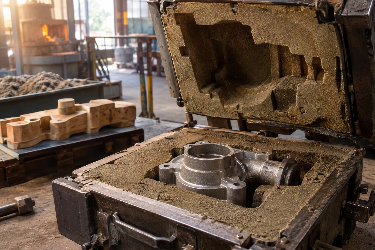 Bentonite for Mold Release in Industrial Casting