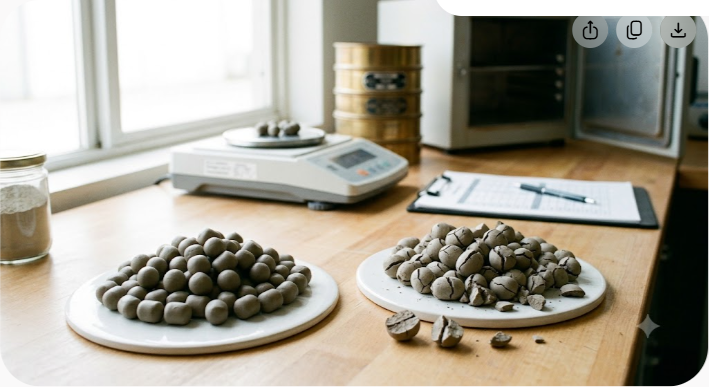 Bentonite Pellet Quality for Export: Strength & Control