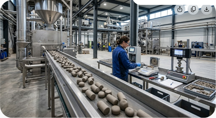 Bentonite Pellet Quality for Export: Strength & Control