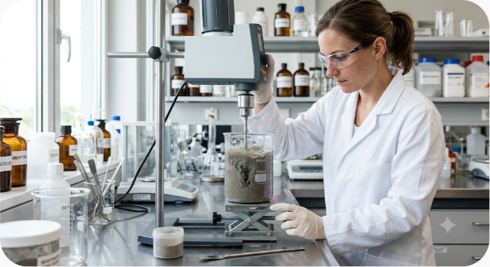 Bentonite for Pigment Suspension in Industrial Coatings