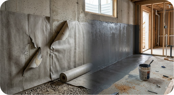 Bentonite Sheets vs Liquid Coatings: Waterproofing Compared