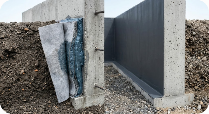 Bentonite Sheets vs Liquid Coatings: Waterproofing Compared