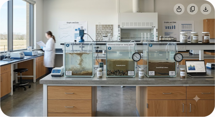 Bentonite Solutions for Wastewater Treatment and Geotechnical Sealing