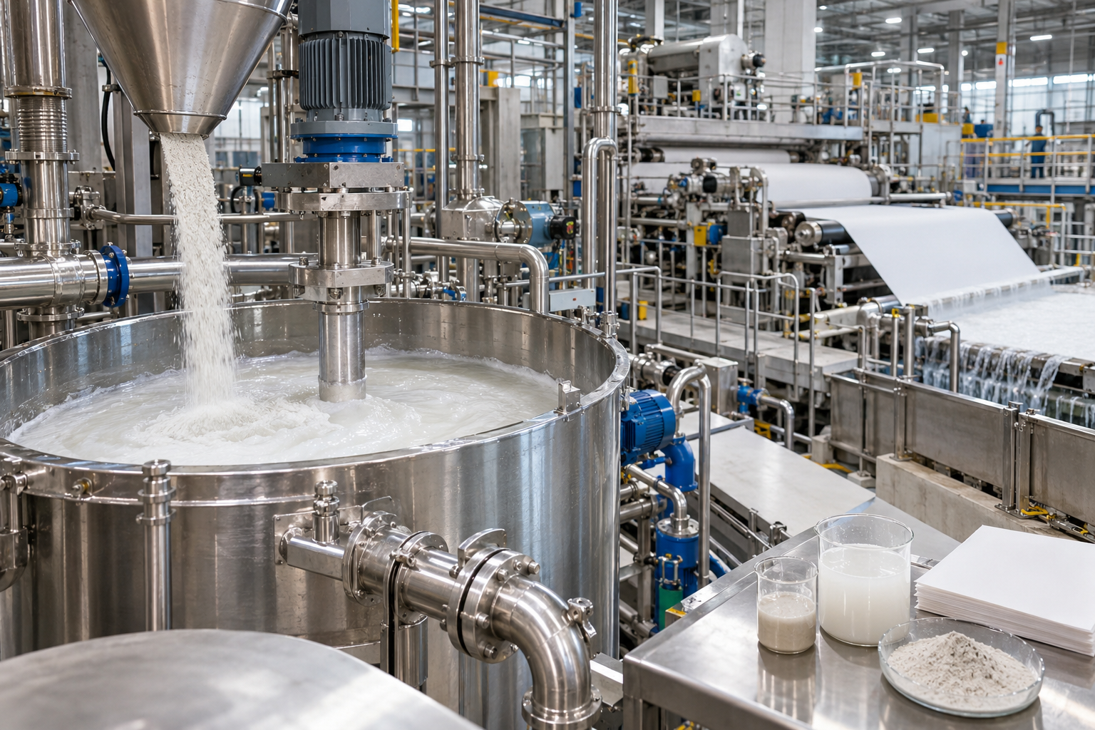 Bentonite Uses in Paper and Pulp Processing: 7 Key Uses