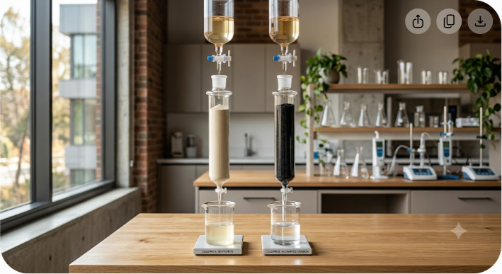 Bentonite vs Activated Carbon for Water Purification