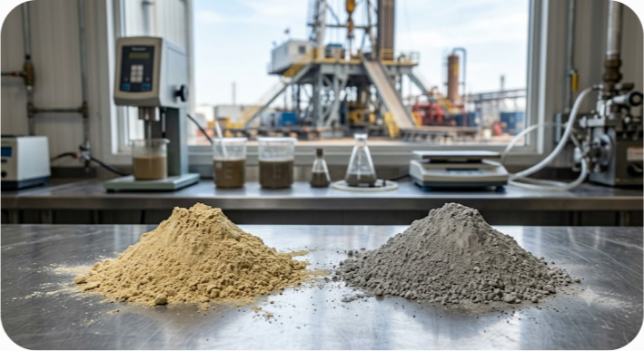 Bentonite vs Barite: Drilling Mud Comparison Guide