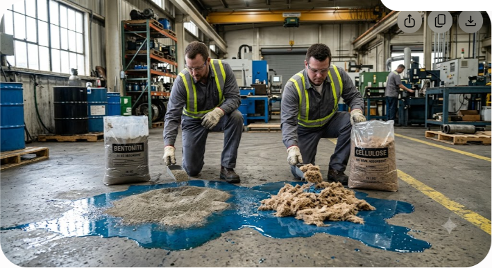 Bentonite vs Cellulose Absorbents: Industrial Comparison