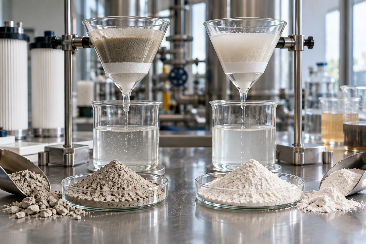 Bentonite vs Diatomaceous Earth for Filtration Guide