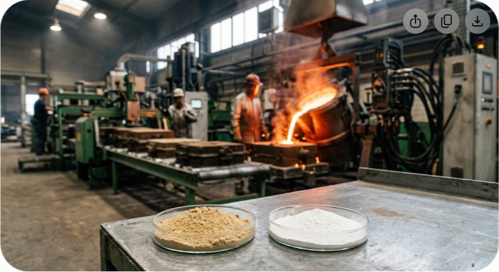 Bentonite vs Kaolin for Foundries: Which Clay Wins?