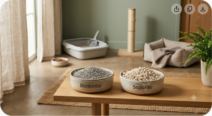 Bentonite vs Sepiolite Cat Litter: Key Differences Explained