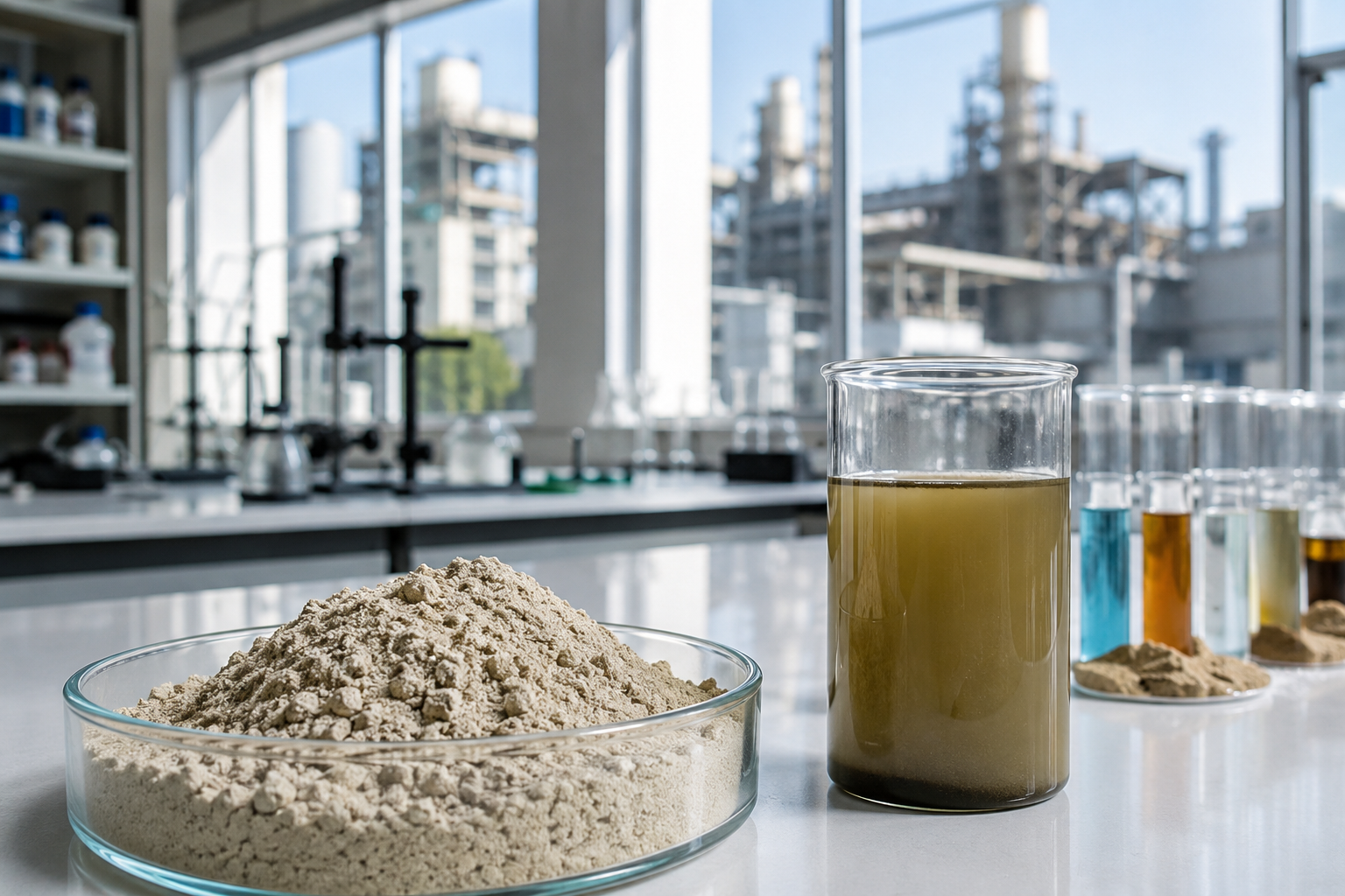 Bentonite for Water Purification and Wastewater Treatment