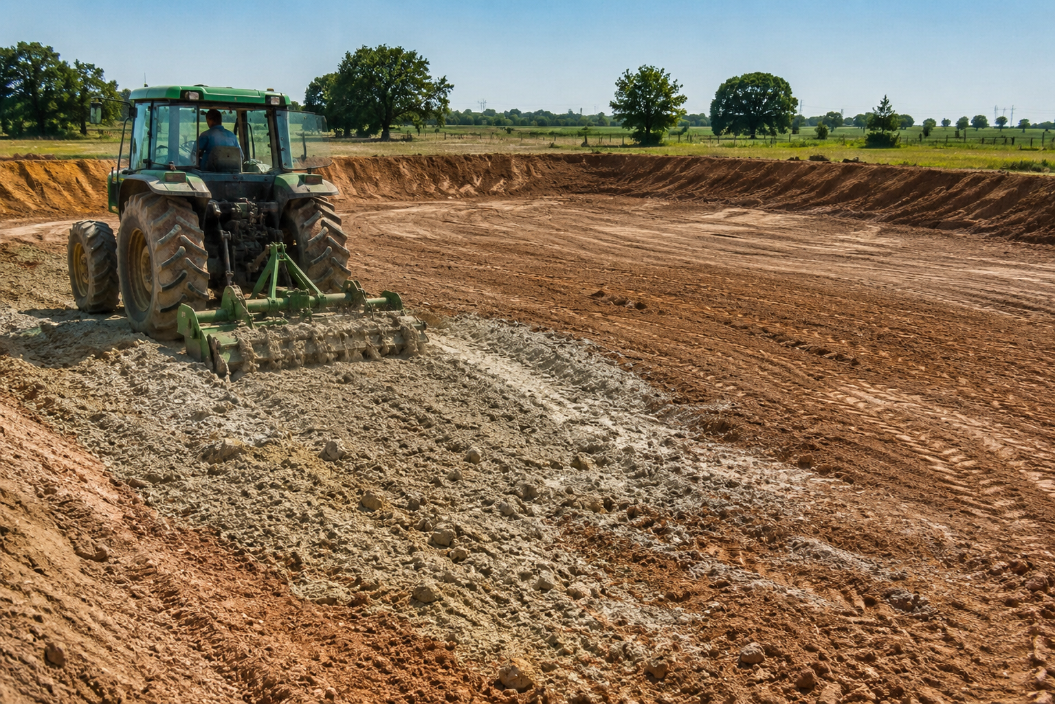 Sodium Bentonite Pond Sealing: How to Calculate Rates