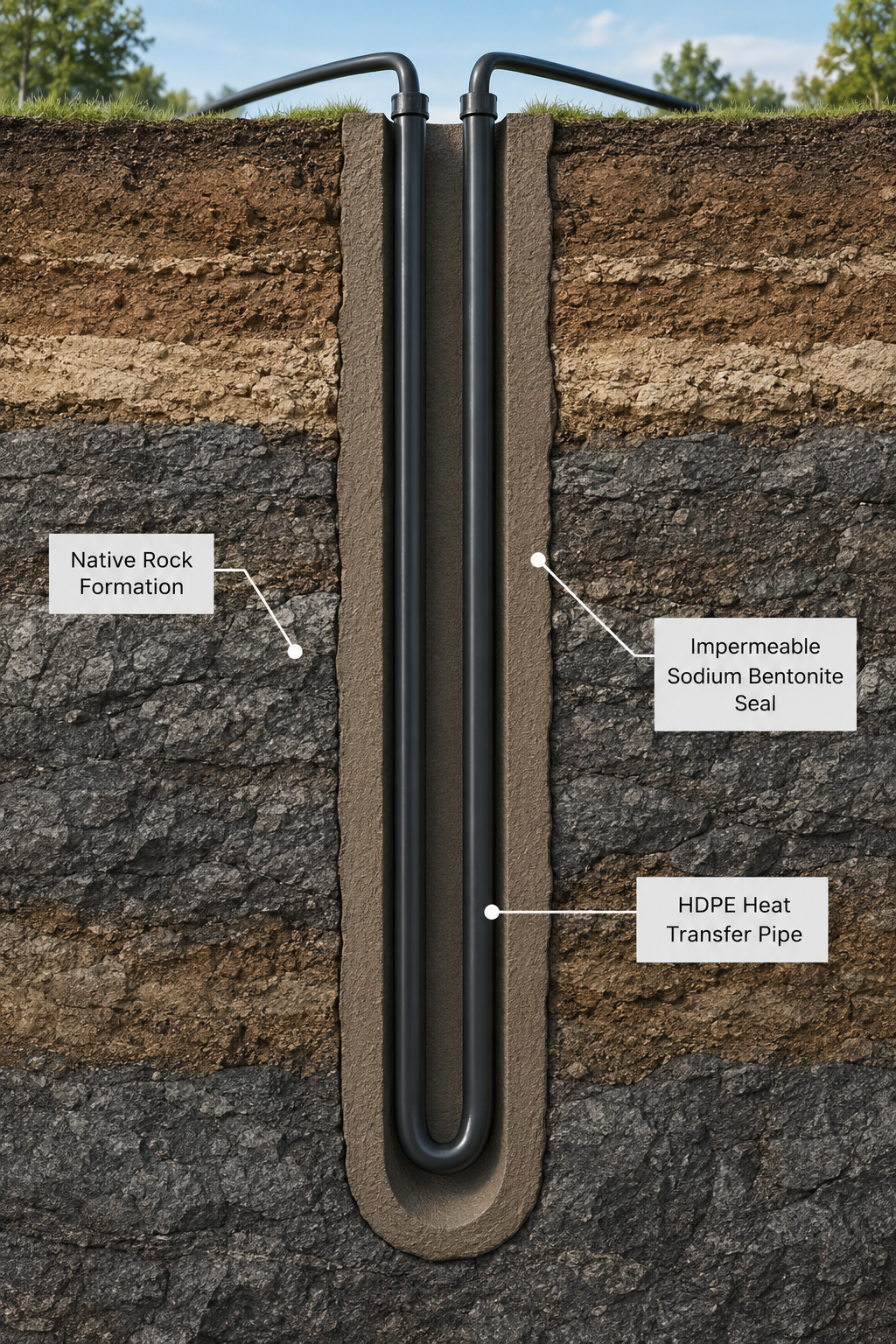 Sodium Bentonite Geothermal Loop Grouting Guide