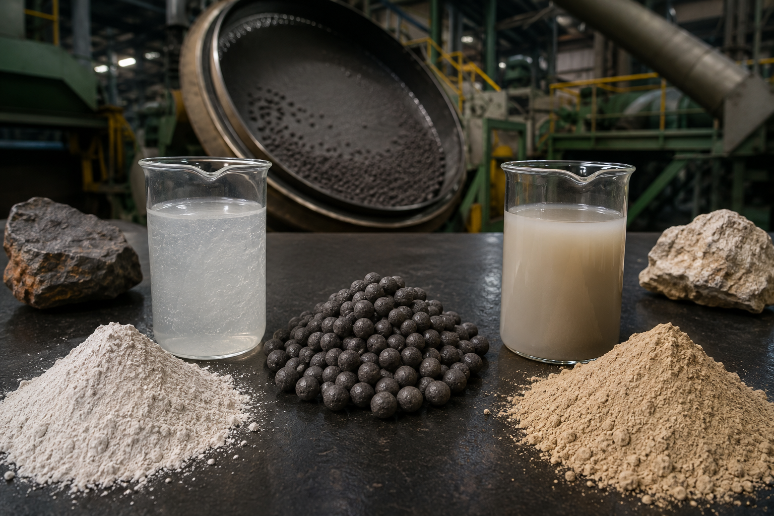 Why Iron Ore Pelletizing Requires High Gel Index Bentonite