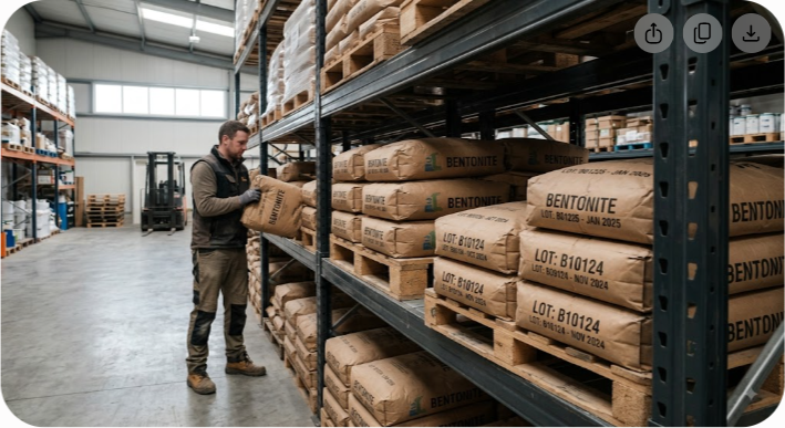 How to Store Bulk Bentonite and Prevent Moisture Damage