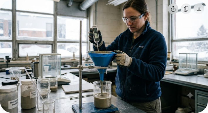 Bentonite Viscosity: How to Test with a Marsh Funnel