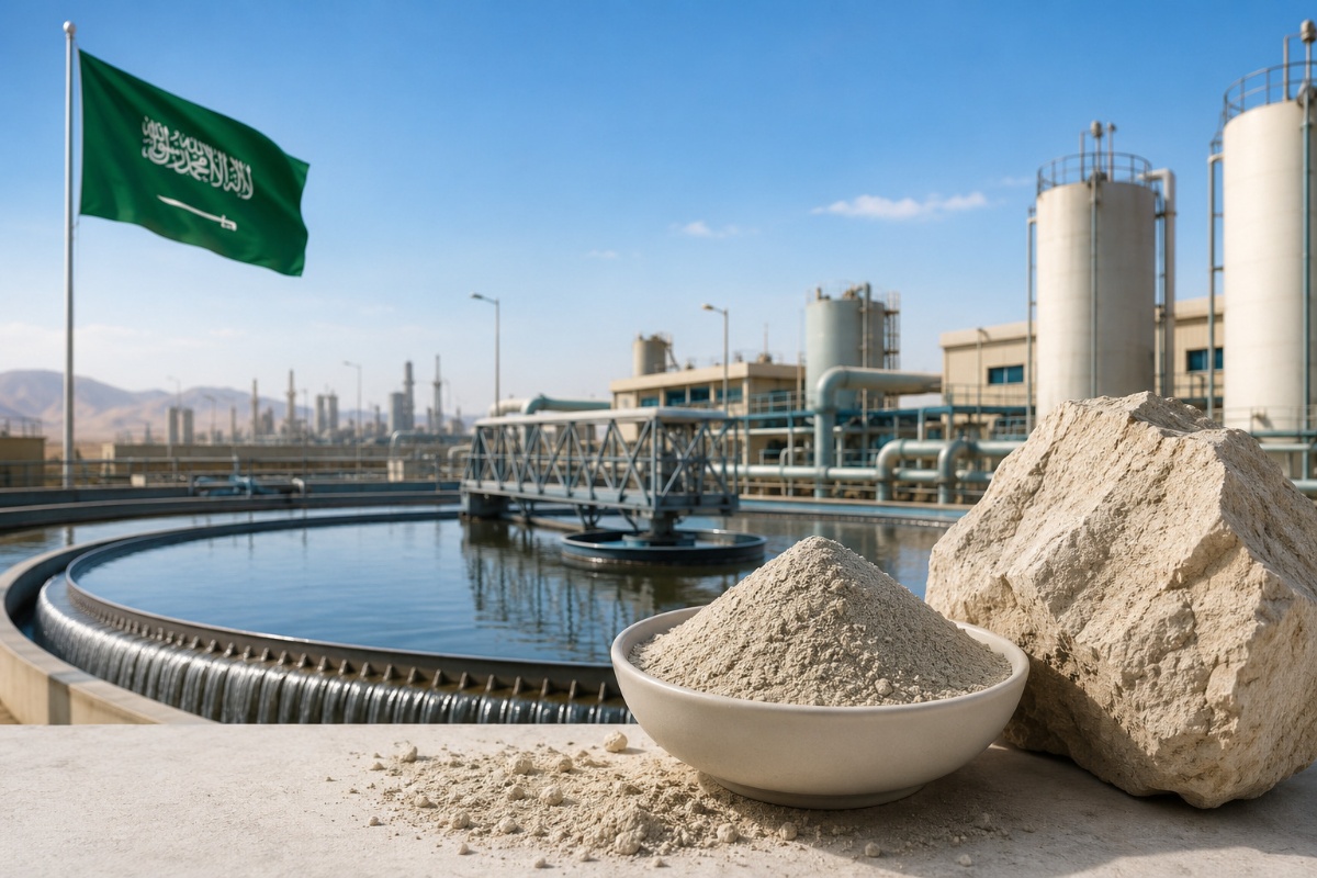 Best Indian Bentonite Exporter for Saudi Water Treatment Plants