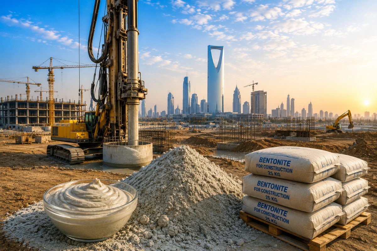 Bentonite for Construction Projects in Saudi Arabia: A Buyerâ€™s Guide
