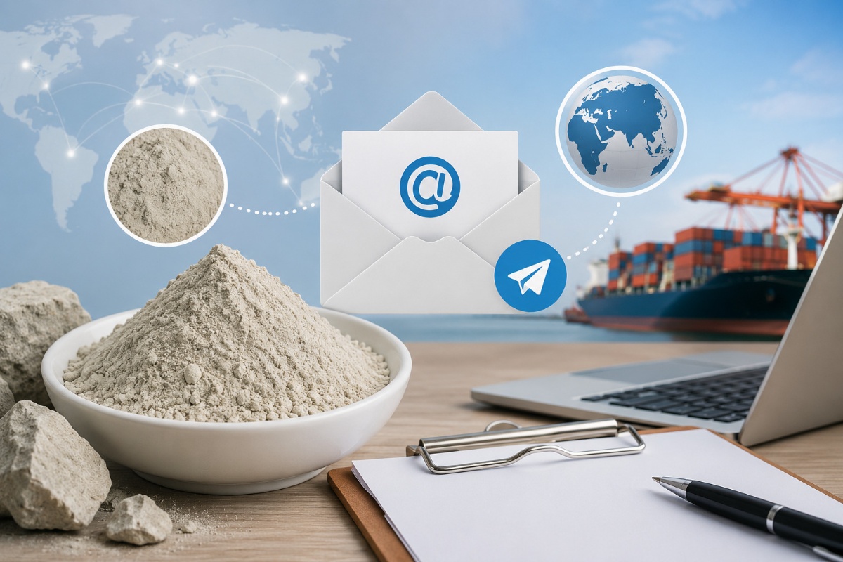 How to Send a Bentonite Inquiry to an Indian Exporter