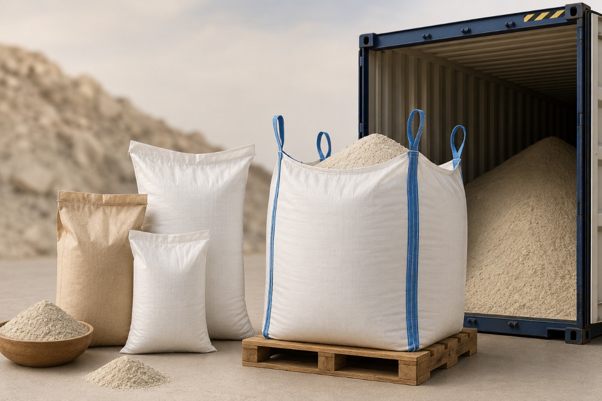  Bentonite Packaging Options: Bags, Jumbo Bags & Bulk Containers
