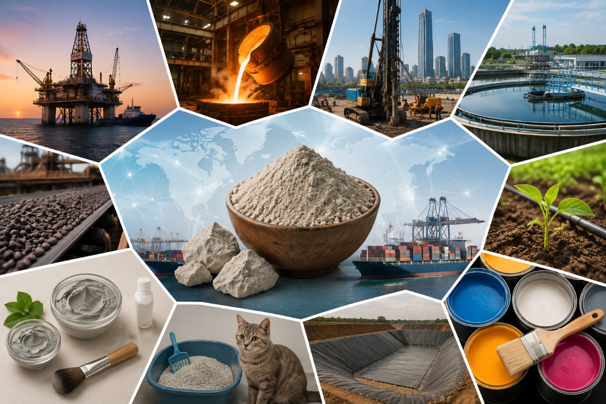 Top 10 Industries That Import Bentonite from India