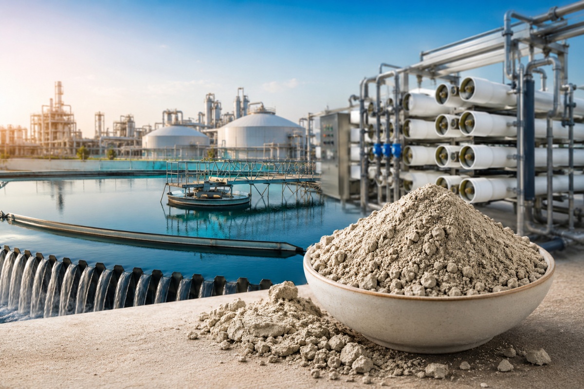 Bentonite for Gulf Desalination Plants: Industrial Grade Supply