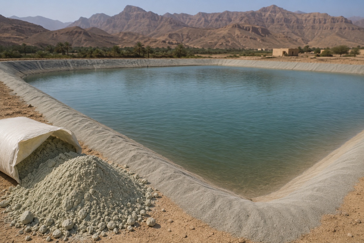 Sodium Bentonite for Pond Sealing in Yemen: Product Guide