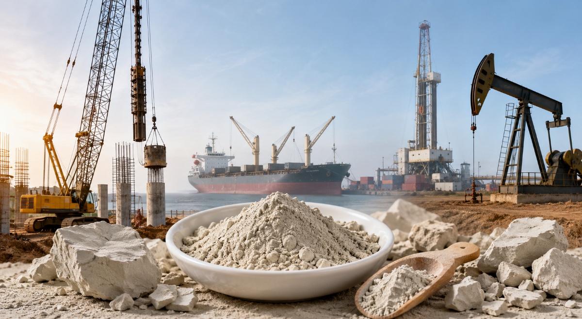Kuwait Bentonite Import: Top Indian Supplier for Industrial Use