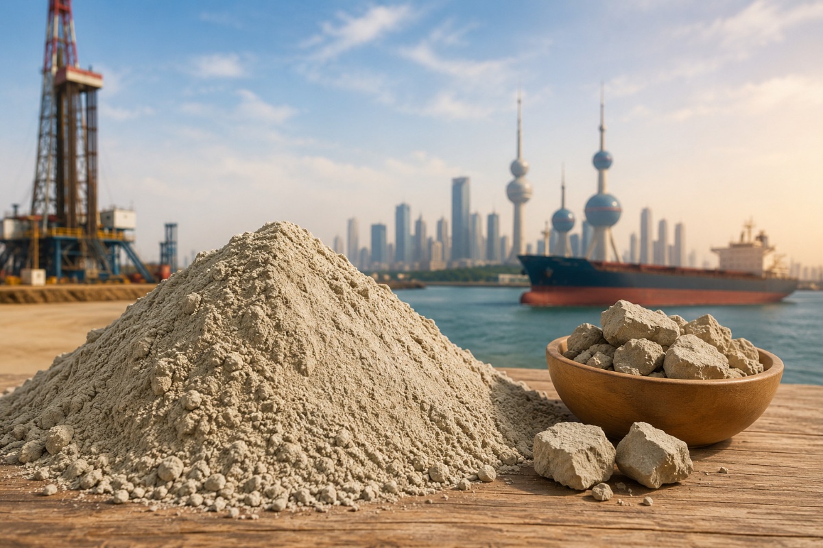 Bentonite Powder Supply to Kuwait: Grades, Specs & Pricing
