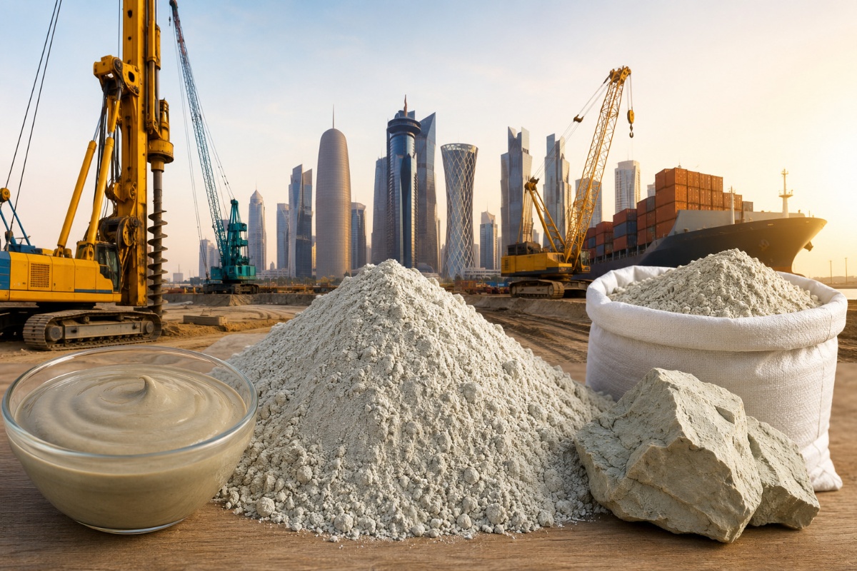 Best Indian Bentonite Supplier for Qatar Construction Industry