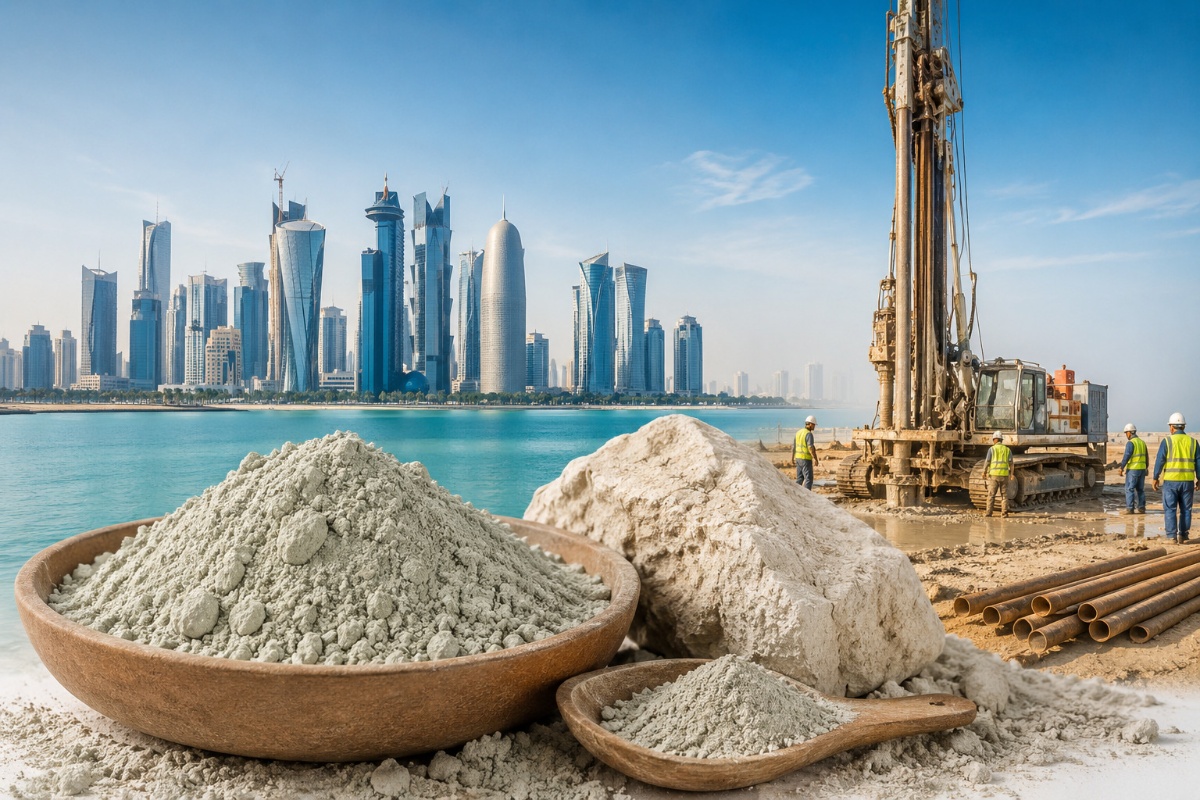 Supplying Bentonite to Qatar: Industrial Grade Options