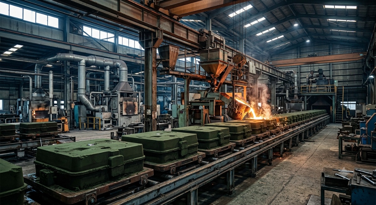 How Korean Foundries Use Indian Sodium Bentonite for Casting