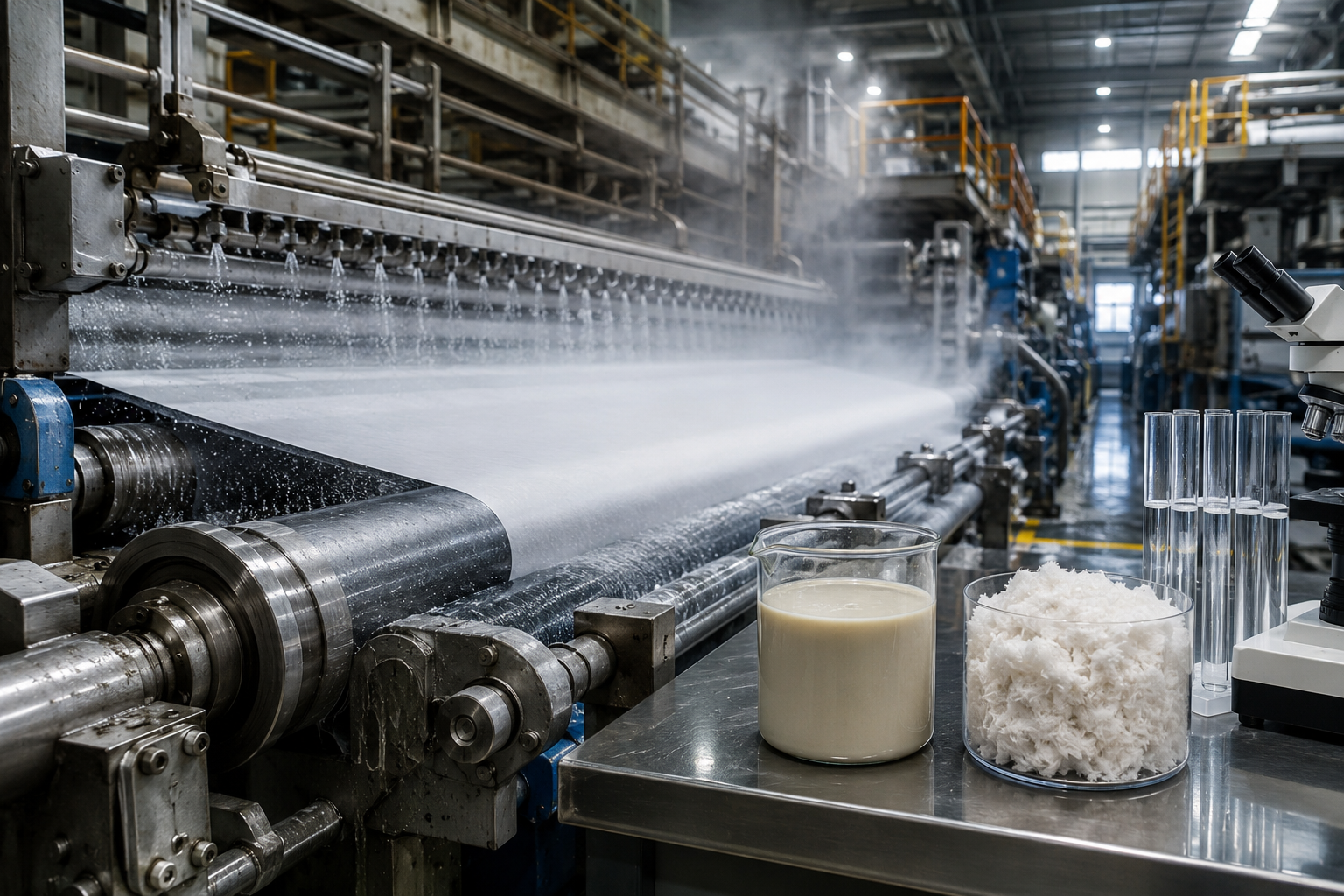 Pitch Control in Paper Mills: How Bentonite Clay Works