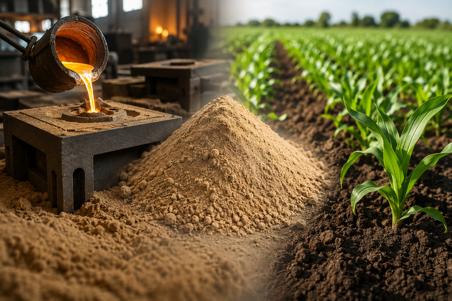 Processed Bentonite Solutions for Foundry & Agriculture