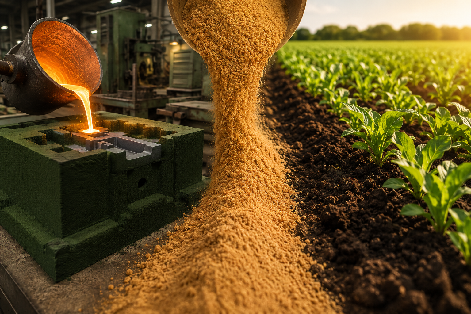 Processed Bentonite Solutions for Foundry & Agriculture