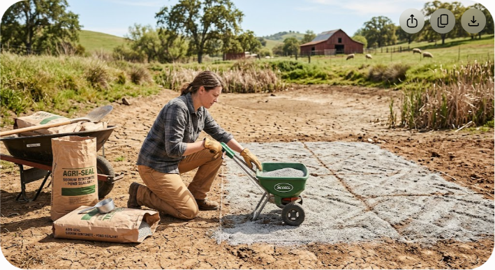 Seal a Leaking Farm Pond with Sodium Bentonite: 5 Steps