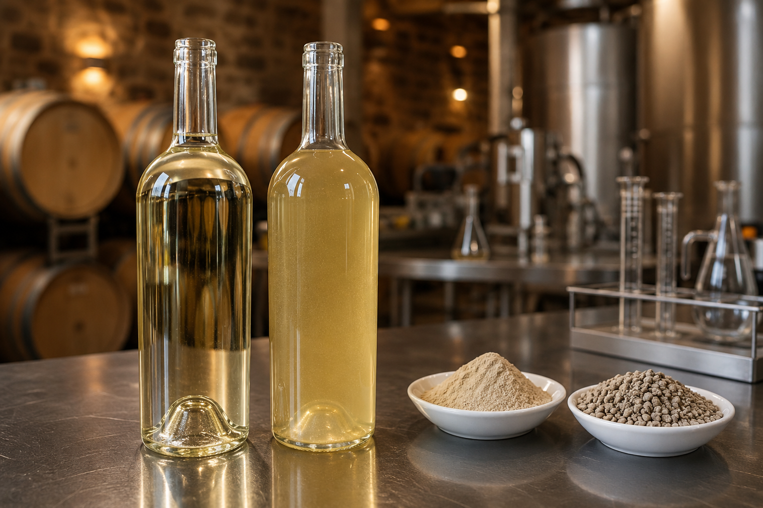 Sodium vs Calcium Bentonite Fining: Wine Clarification Guide