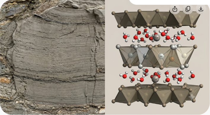 What Is Bentonite Made Of? Composition and Structure